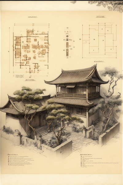 图片[28]-全球设计案例智能库_OJBKAI.COM中式古建筑效果图Midjourney灵感图库-_设计智库－全球设计案例智能库_OJBKAI.COM-全球设计案例智能库_OJBKAI.COM设计智库
