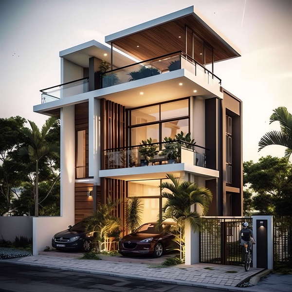 图片[19]-全球设计案例智能库_OJBKAI.COM现代极简别墅外观Midjourney灵感图库-_设计智库－全球设计案例智能库_OJBKAI.COM-全球设计案例智能库_OJBKAI.COM设计智库