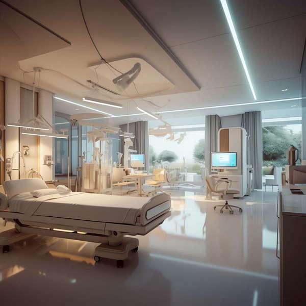 科幻风未来感手术室_Midjourney灵感图库-_设计智库－全球设计案例智能库_OJBKAI.COM-全球设计案例智能库_OJBKAI.COM设计智库