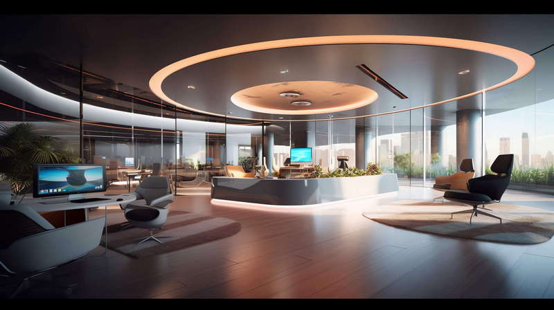 图片[12]-全球设计案例智能库_OJBKAI.COM科幻，未来，办公空间Midjourney灵感图库-_设计智库－全球设计案例智能库_OJBKAI.COM-全球设计案例智能库_OJBKAI.COM设计智库
