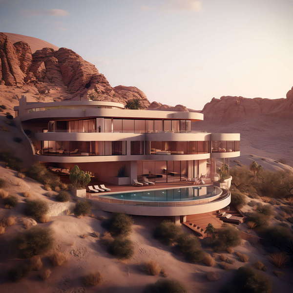 图片[3]-全球设计案例智能库_OJBKAI.COM别墅建筑外观Midjourney灵感图库-_设计智库－全球设计案例智能库_OJBKAI.COM-全球设计案例智能库_OJBKAI.COM设计智库