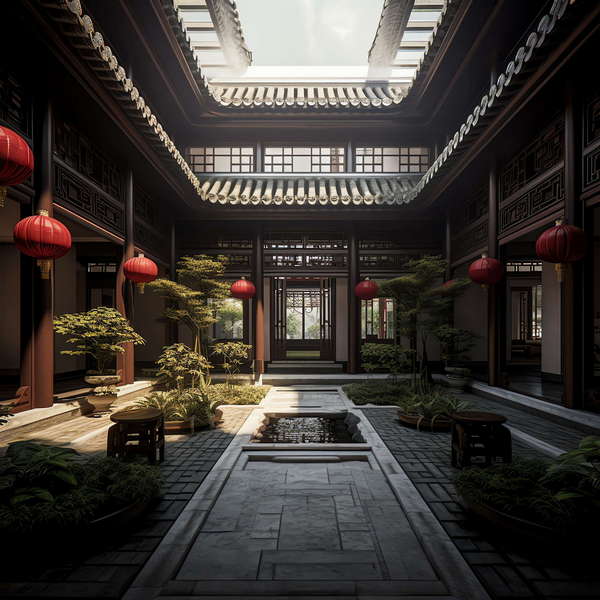 图片[35]-全球设计案例智能库_OJBKAI.COM中式四合院Midjourney灵感图库-_设计智库－全球设计案例智能库_OJBKAI.COM-全球设计案例智能库_OJBKAI.COM设计智库
