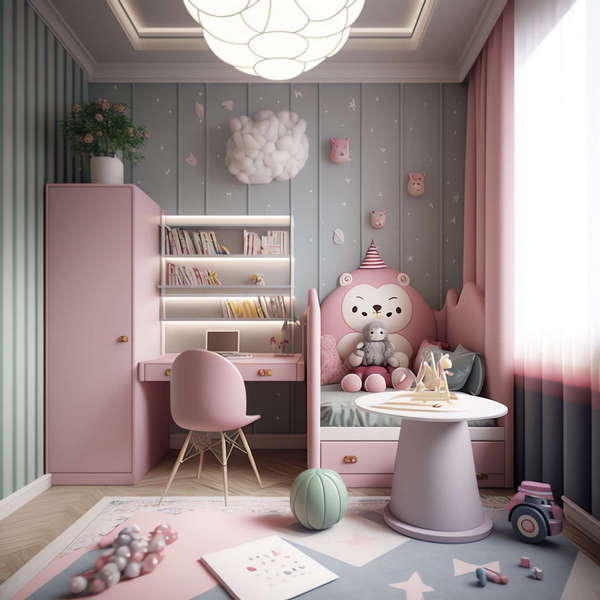 图片[5]-全球设计案例智能库_OJBKAI.COM色彩童趣女孩房2_Midjourney灵感图库-设计智库－全球设计案例智能库_OJBKAI.COM-全球设计案例智能库_OJBKAI.COM设计智库