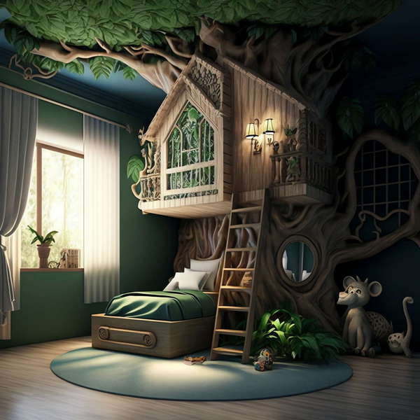 图片[2]-全球设计案例智能库_OJBKAI.COM动物世界男孩房7_Midjourney灵感图库-_设计智库－全球设计案例智能库_OJBKAI.COM-全球设计案例智能库_OJBKAI.COM设计智库