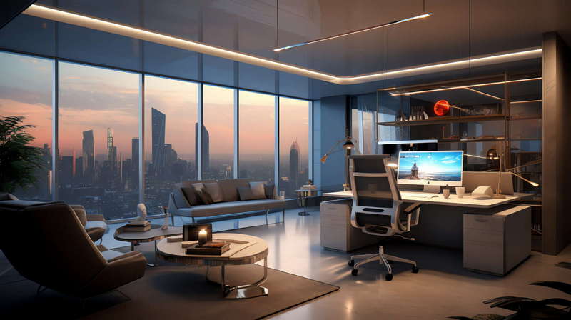 图片[5]-全球设计案例智能库_OJBKAI.COM现代办公空间独立办公室Midjourney灵感图库-_设计智库－全球设计案例智能库_OJBKAI.COM-全球设计案例智能库_OJBKAI.COM设计智库