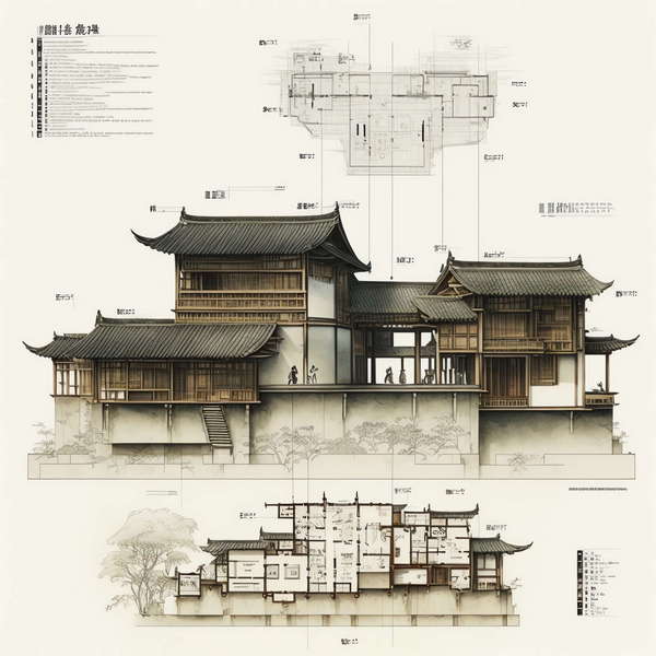 图片[8]-全球设计案例智能库_OJBKAI.COM古建筑透视图Midjourney灵感图库-_设计智库－全球设计案例智能库_OJBKAI.COM-全球设计案例智能库_OJBKAI.COM设计智库