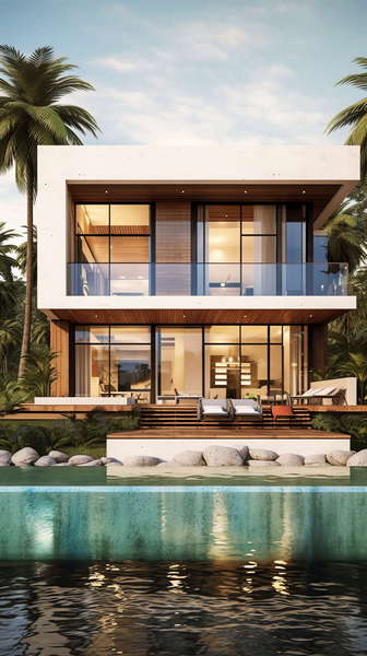 图片[26]-全球设计案例智能库_OJBKAI.COM极简风豪宅别墅外观Midjourney灵感图库-_设计智库－全球设计案例智能库_OJBKAI.COM-全球设计案例智能库_OJBKAI.COM设计智库