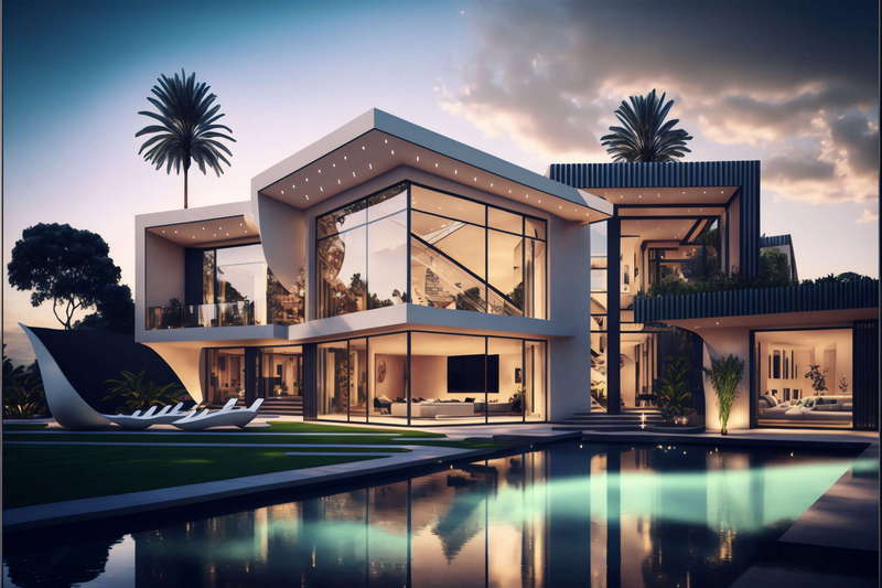 图片[19]-全球设计案例智能库_OJBKAI.COM独栋泳池别墅Midjourney灵感图库-_设计智库－全球设计案例智能库_OJBKAI.COM-全球设计案例智能库_OJBKAI.COM设计智库