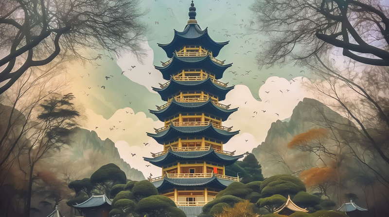 图片[26]-全球设计案例智能库_OJBKAI.COM古建筑寺庙Midjourney灵感图库-_设计智库－全球设计案例智能库_OJBKAI.COM-全球设计案例智能库_OJBKAI.COM设计智库