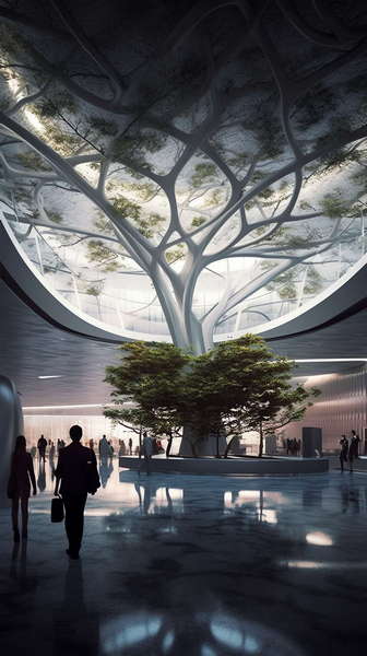 图片[3]-全球设计案例智能库_OJBKAI.COM科技时尚感高铁站Midjourney灵感图库-_设计智库－全球设计案例智能库_OJBKAI.COM-全球设计案例智能库_OJBKAI.COM设计智库