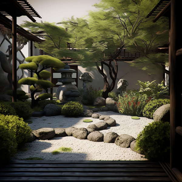 图片[15]-全球设计案例智能库_OJBKAI.COM别墅庭院日式枯山水Midjourney灵感图库-_设计智库－全球设计案例智能库_OJBKAI.COM-全球设计案例智能库_OJBKAI.COM设计智库