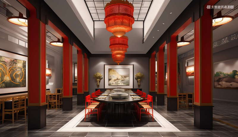 图片[26]-全球设计案例智能库_OJBKAI.COM新中式餐饮空间Midjourney灵感图库-_设计智库－全球设计案例智能库_OJBKAI.COM-全球设计案例智能库_OJBKAI.COM设计智库