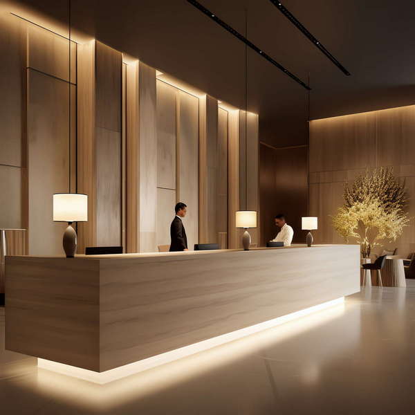 现代风格前台Midjourney灵感图库-_设计智库－全球设计案例智能库_OJBKAI.COM-全球设计案例智能库_OJBKAI.COM设计智库
