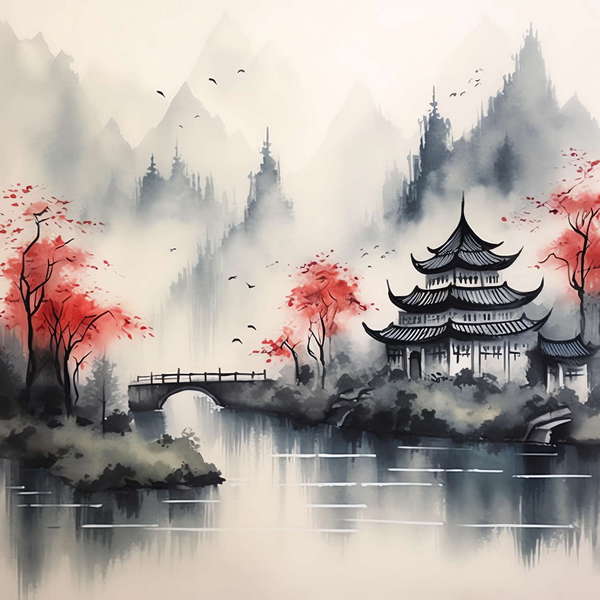 图片[11]-全球设计案例智能库_OJBKAI.COM水墨画Midjourney灵感图库-_设计智库－全球设计案例智能库_OJBKAI.COM-全球设计案例智能库_OJBKAI.COM设计智库