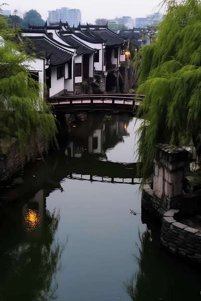 图片[33]-全球设计案例智能库_OJBKAI.COM意境江南小镇Midjourney灵感图库-_设计智库－全球设计案例智能库_OJBKAI.COM-全球设计案例智能库_OJBKAI.COM设计智库