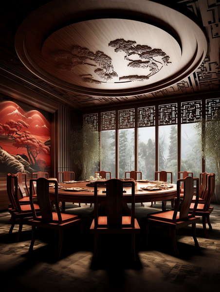 图片[16]-全球设计案例智能库_OJBKAI.COM中式餐厅Midjourney灵感图库-_设计智库－全球设计案例智能库_OJBKAI.COM-全球设计案例智能库_OJBKAI.COM设计智库