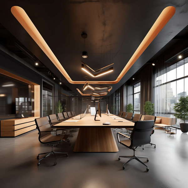 现代会议桌Midjourney灵感图库-_设计智库－全球设计案例智能库_OJBKAI.COM-全球设计案例智能库_OJBKAI.COM设计智库