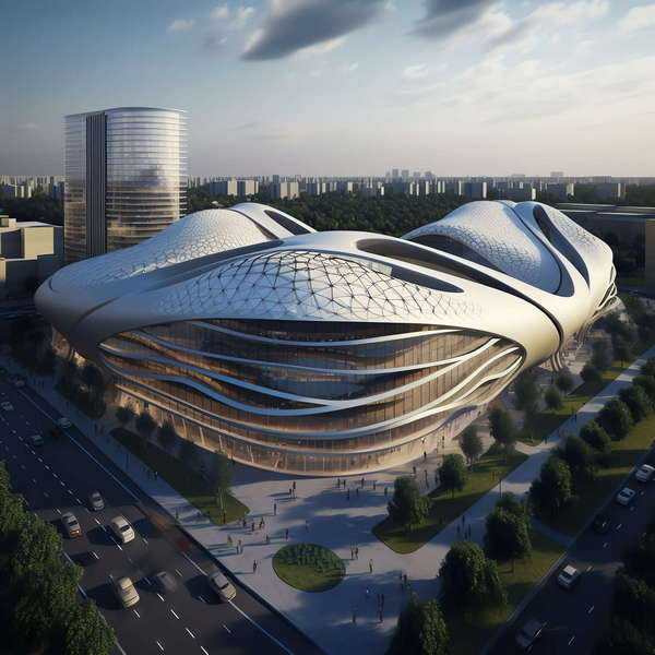 图片[11]-全球设计案例智能库_OJBKAI.COM商业中心建筑外观Midjourney灵感图库-_设计智库－全球设计案例智能库_OJBKAI.COM-全球设计案例智能库_OJBKAI.COM设计智库