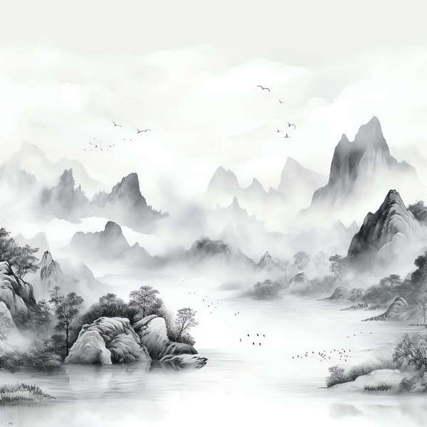 图片[14]-全球设计案例智能库_OJBKAI.COM水墨画Midjourney灵感图库-_设计智库－全球设计案例智能库_OJBKAI.COM-全球设计案例智能库_OJBKAI.COM设计智库