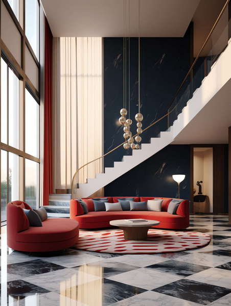 图片[21]-全球设计案例智能库_OJBKAI.COM酒店前卫时尚现代楼梯Midjourney灵感图库-_设计智库－全球设计案例智能库_OJBKAI.COM-全球设计案例智能库_OJBKAI.COM设计智库