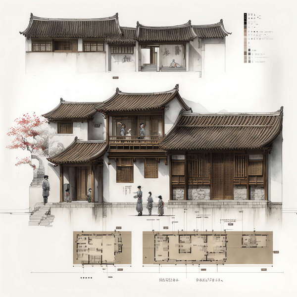 图片[7]-全球设计案例智能库_OJBKAI.COM古建筑透视图Midjourney灵感图库-_设计智库－全球设计案例智能库_OJBKAI.COM-全球设计案例智能库_OJBKAI.COM设计智库