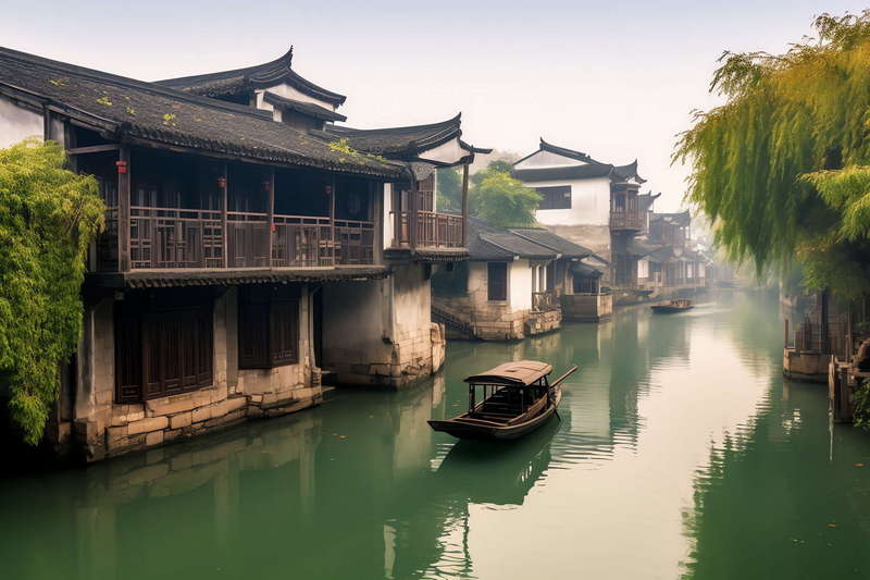 图片[6]-全球设计案例智能库_OJBKAI.COM意境江南小镇Midjourney灵感图库-_设计智库－全球设计案例智能库_OJBKAI.COM-全球设计案例智能库_OJBKAI.COM设计智库