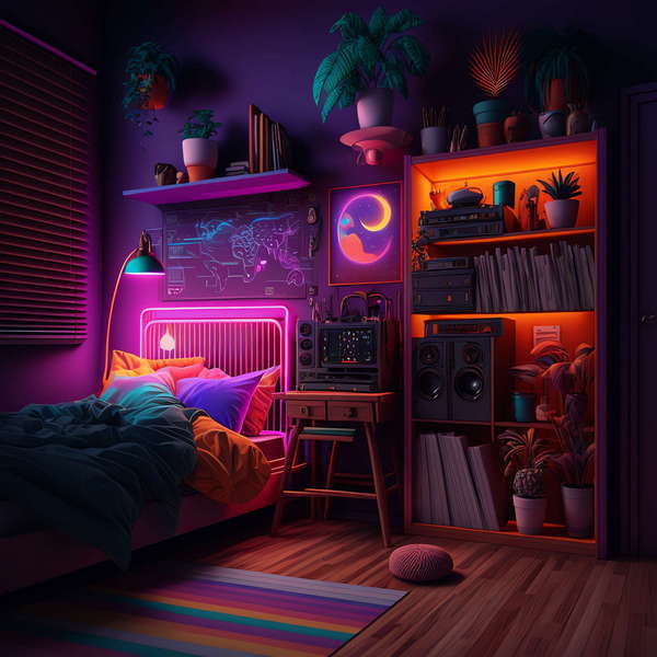 图片[7]-全球设计案例智能库_OJBKAI.COM赛博朋克风霓虹灯设计男孩房1_Midjourney灵感图库-_设计智库－全球设计案例智能库_OJBKAI.COM-全球设计案例智能库_OJBKAI.COM设计智库