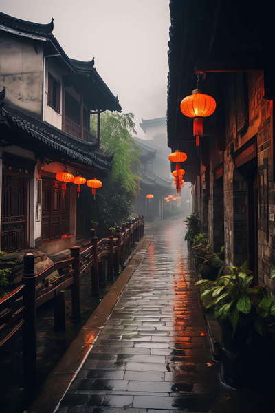 图片[28]-全球设计案例智能库_OJBKAI.COM意境江南小镇Midjourney灵感图库-_设计智库－全球设计案例智能库_OJBKAI.COM-全球设计案例智能库_OJBKAI.COM设计智库