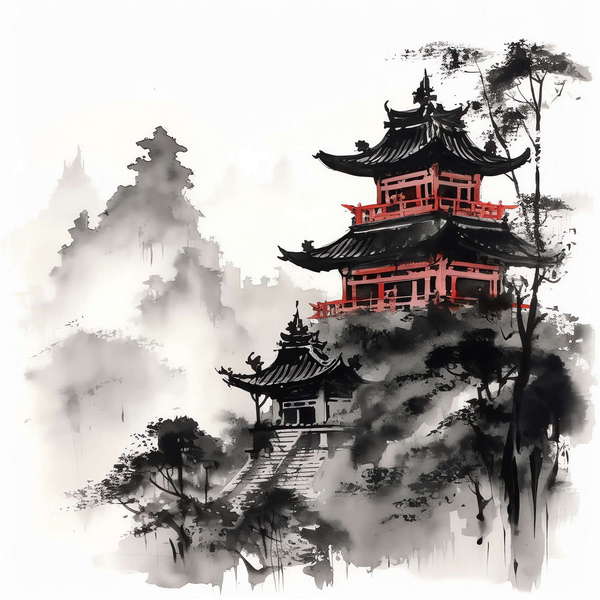 图片[41]-全球设计案例智能库_OJBKAI.COM庭林楼阁山水意境图Midjourney灵感图库-_设计智库－全球设计案例智能库_OJBKAI.COM-全球设计案例智能库_OJBKAI.COM设计智库