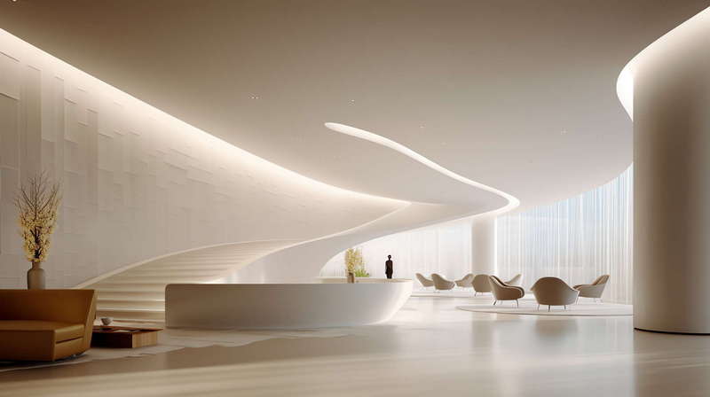 图片[10]-全球设计案例智能库_OJBKAI.COM现代风格白色楼梯Midjourney灵感图库-_设计智库－全球设计案例智能库_OJBKAI.COM-全球设计案例智能库_OJBKAI.COM设计智库