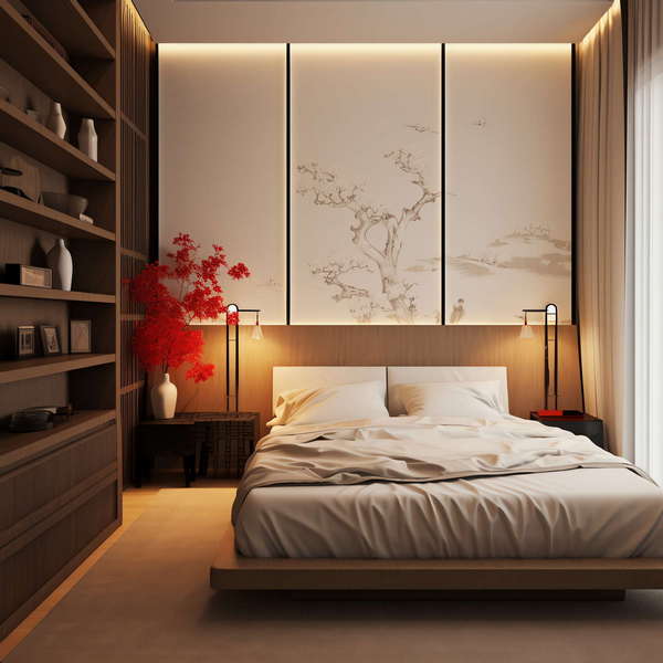 图片[5]-全球设计案例智能库_OJBKAI.COM新中式酒店客房Midjourney灵感图库-_设计智库－全球设计案例智能库_OJBKAI.COM-全球设计案例智能库_OJBKAI.COM设计智库