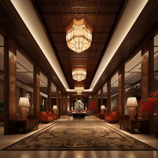 图片[11]-全球设计案例智能库_OJBKAI.COM中式酒店大堂Midjourney灵感图库-_设计智库－全球设计案例智能库_OJBKAI.COM-全球设计案例智能库_OJBKAI.COM设计智库