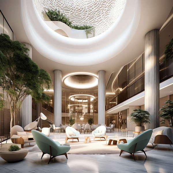 图片[32]-全球设计案例智能库_OJBKAI.COM绿植空间酒店大堂Midjourney灵感图库-_设计智库－全球设计案例智能库_OJBKAI.COM-全球设计案例智能库_OJBKAI.COM设计智库
