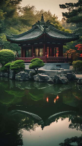 图片[4]-全球设计案例智能库_OJBKAI.COM中式园林Midjourney灵感图库-_设计智库－全球设计案例智能库_OJBKAI.COM-全球设计案例智能库_OJBKAI.COM设计智库