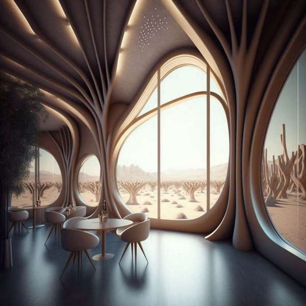 沙漠主题Midjourney灵感图库-_设计智库－全球设计案例智能库_OJBKAI.COM-全球设计案例智能库_OJBKAI.COM设计智库