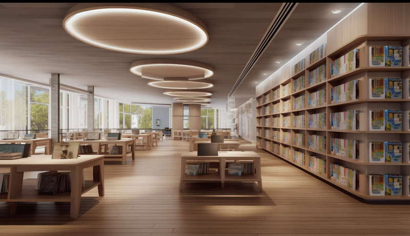 图片[2]-全球设计案例智能库_OJBKAI.COM原木艺术图书馆书店Midjourney灵感图库-_设计智库－全球设计案例智能库_OJBKAI.COM-全球设计案例智能库_OJBKAI.COM设计智库