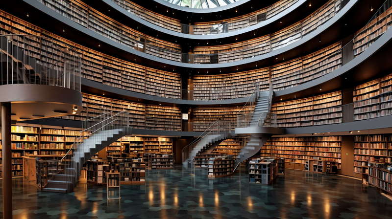 图片[8]-全球设计案例智能库_OJBKAI.COM原木艺术风图书馆书店_Midjourney灵感图库-_设计智库－全球设计案例智能库_OJBKAI.COM-全球设计案例智能库_OJBKAI.COM设计智库