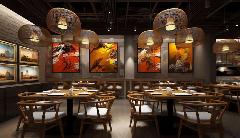 图片[10]-全球设计案例智能库_OJBKAI.COM新中式餐饮空间Midjourney灵感图库-_设计智库－全球设计案例智能库_OJBKAI.COM-全球设计案例智能库_OJBKAI.COM设计智库