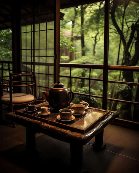 图片[11]-全球设计案例智能库_OJBKAI.COM酒店民宿中式禅意茶室Midjourney灵感图库-_设计智库－全球设计案例智能库_OJBKAI.COM-全球设计案例智能库_OJBKAI.COM设计智库