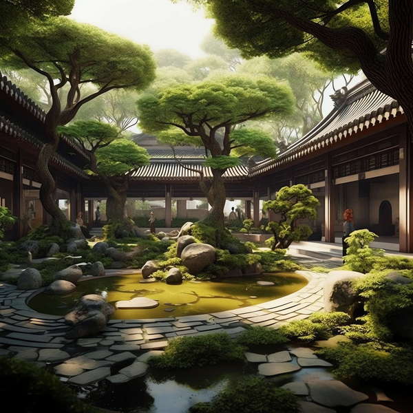 图片[5]-全球设计案例智能库_OJBKAI.COM中式园林Midjourney灵感图库-_设计智库－全球设计案例智能库_OJBKAI.COM-全球设计案例智能库_OJBKAI.COM设计智库