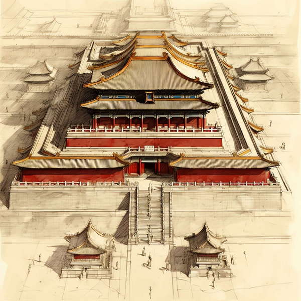 图片[19]-全球设计案例智能库_OJBKAI.COM中国古建草图Midjourney灵感图库-_设计智库－全球设计案例智能库_OJBKAI.COM-全球设计案例智能库_OJBKAI.COM设计智库