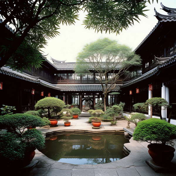 图片[44]-全球设计案例智能库_OJBKAI.COM中式园林Midjourney灵感图库-_设计智库－全球设计案例智能库_OJBKAI.COM-全球设计案例智能库_OJBKAI.COM设计智库