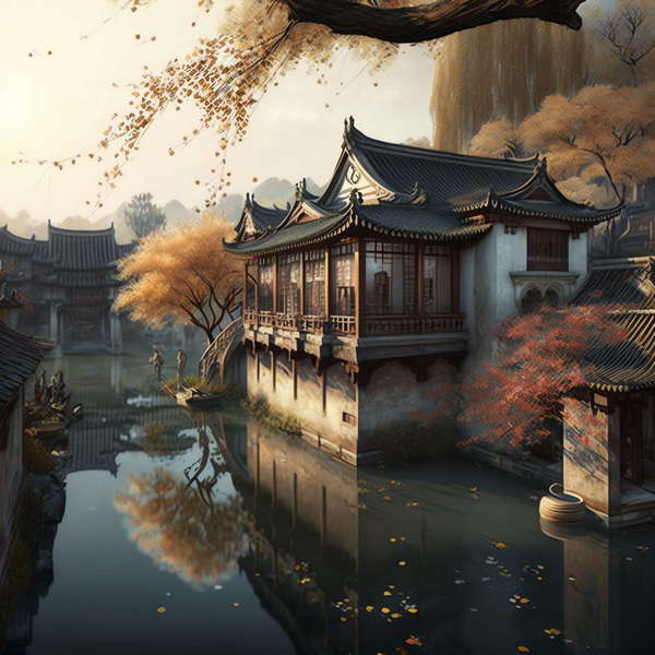 图片[18]-全球设计案例智能库_OJBKAI.COM徽派建筑Midjourney灵感图库-_设计智库－全球设计案例智能库_OJBKAI.COM-全球设计案例智能库_OJBKAI.COM设计智库