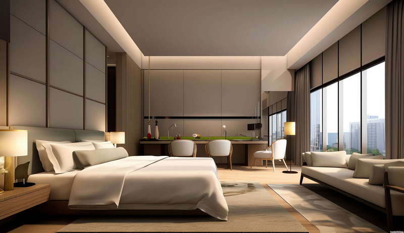 图片[20]-全球设计案例智能库_OJBKAI.COM新中式酒店客房Midjourney灵感图库-_设计智库－全球设计案例智能库_OJBKAI.COM-全球设计案例智能库_OJBKAI.COM设计智库