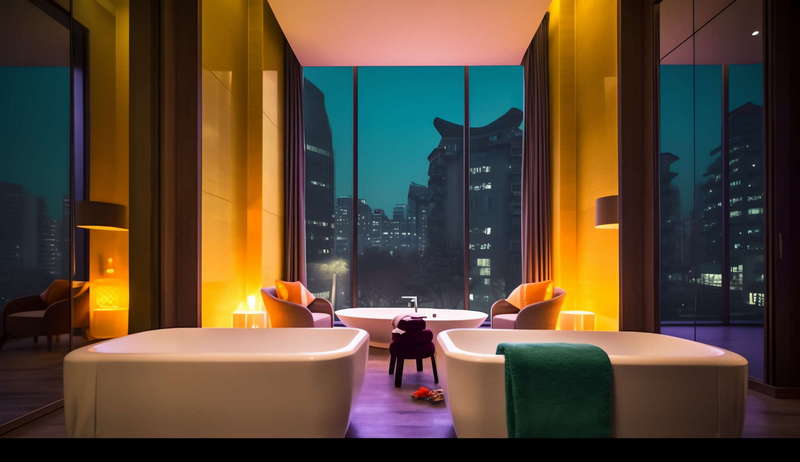 轻奢酒店SPA_Midjourney灵感图库-_设计智库－全球设计案例智能库_OJBKAI.COM-全球设计案例智能库_OJBKAI.COM设计智库