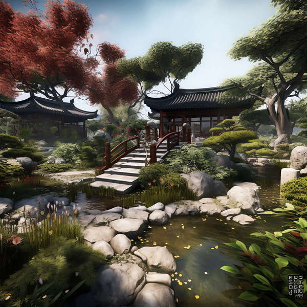 图片[29]-全球设计案例智能库_OJBKAI.COM中式园林Midjourney灵感图库-_设计智库－全球设计案例智能库_OJBKAI.COM-全球设计案例智能库_OJBKAI.COM设计智库