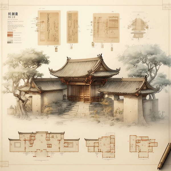 图片[32]-全球设计案例智能库_OJBKAI.COM古建筑透视图Midjourney灵感图库-_设计智库－全球设计案例智能库_OJBKAI.COM-全球设计案例智能库_OJBKAI.COM设计智库