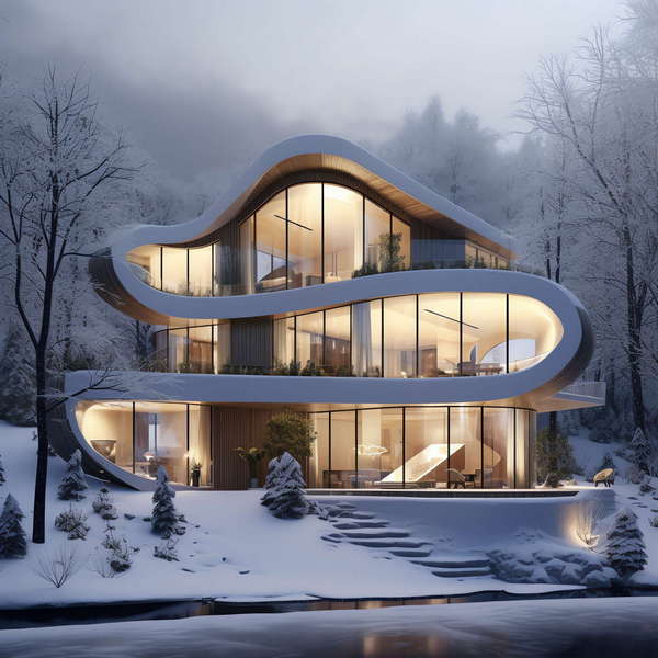 图片[24]-全球设计案例智能库_OJBKAI.COM现代风格别墅外观Midjourney灵感图库-_设计智库－全球设计案例智能库_OJBKAI.COM-全球设计案例智能库_OJBKAI.COM设计智库