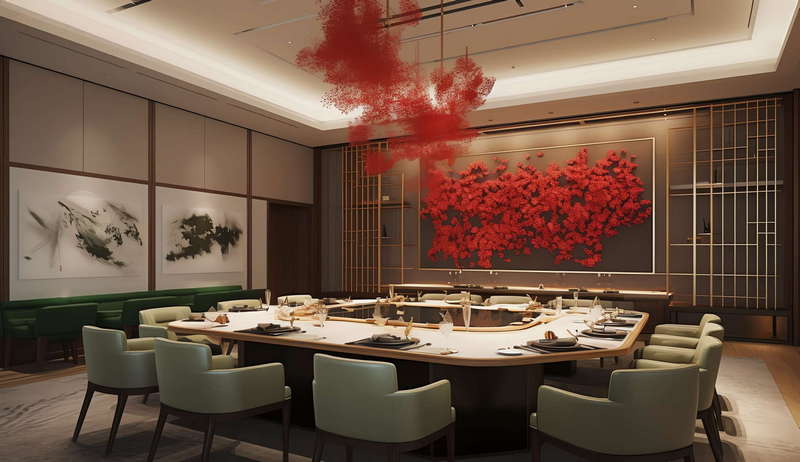 图片[36]-全球设计案例智能库_OJBKAI.COM包厢包间中式餐厅Midjourney灵感图库-_设计智库－全球设计案例智能库_OJBKAI.COM-全球设计案例智能库_OJBKAI.COM设计智库