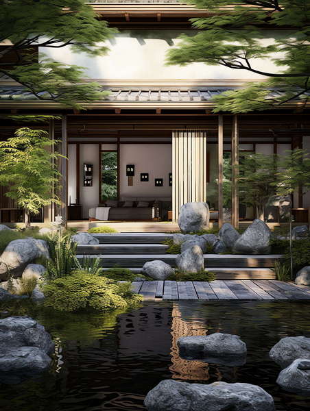 图片[5]-全球设计案例智能库_OJBKAI.COM别墅庭院景观Midjourney灵感图库-_设计智库－全球设计案例智能库_OJBKAI.COM-全球设计案例智能库_OJBKAI.COM设计智库